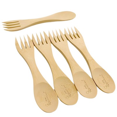 Bamboo Double Headed Multifunctional Spoon