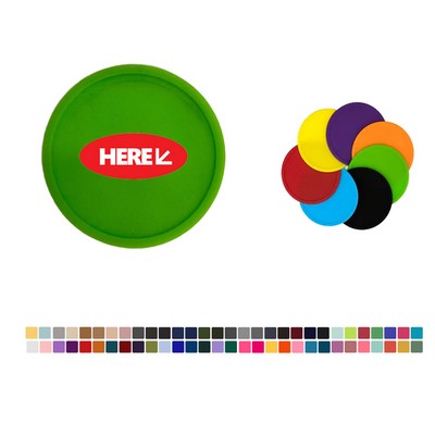 Silicone Round Jar Non-Slip Opener Coaster