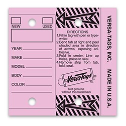 Lilac Self-Protecting Key Tag