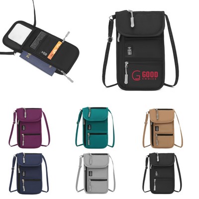Travel Neck Passport Bag