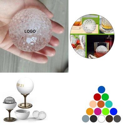 Silicone Golf Ball - shaped Ice Cube Molds