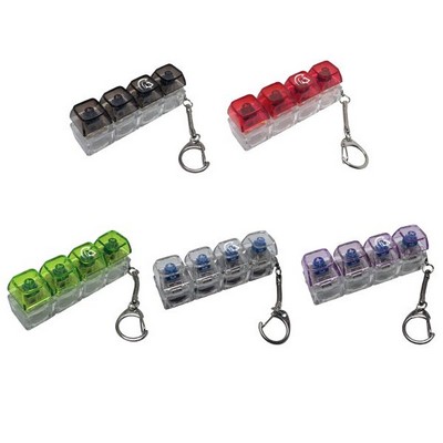 Keyboard Fidget Toy with Keychain