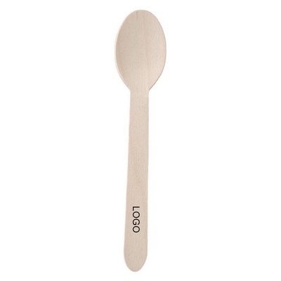 Eco Friendly Disposable Birch Wood Spoon