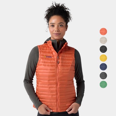 STIO® Women's Ultralight Pinion Down Vest with Custom Logo