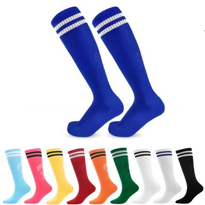 Striped Football Socks