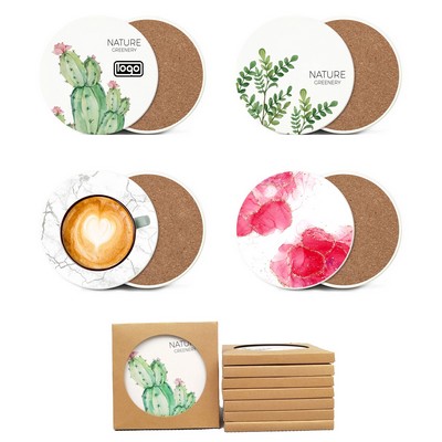 Fine Ceramic Absorbent Coaster