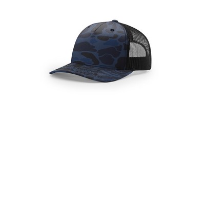 Richardson Printed Five-Panel Trucker Hat
