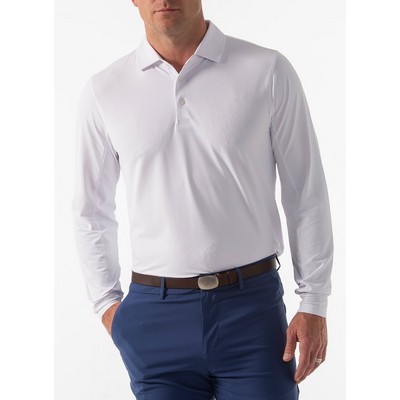 B Draddy Men's Cool Hand Luke Long-Sleeve Polo