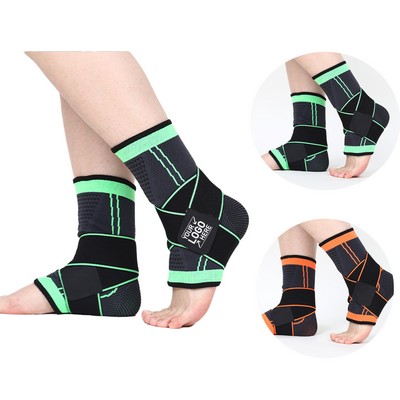 Compression Sleeve Ankle Brace for Sports Injury Recovery