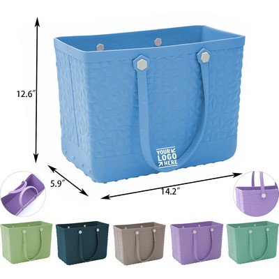 Waterproof EVA Beach Tote Bag for Travel and Outdoor Use