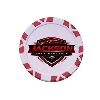 Mini Poker Chip Ball Marker