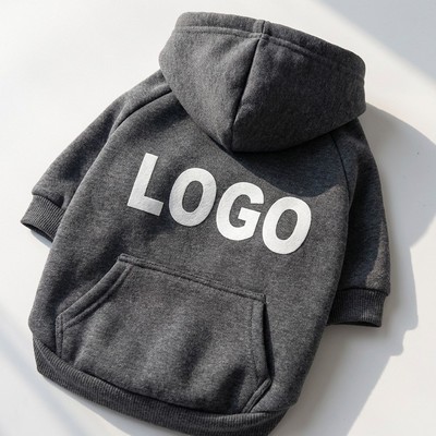 Dog Hoodie Pet Sweatshirts Warm Dog Clothes