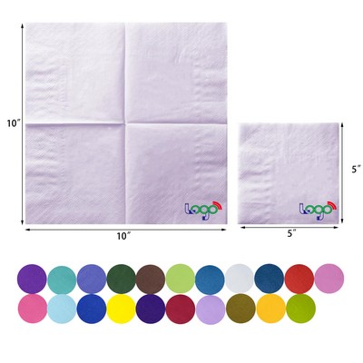 10 x 10" Cocktail Napkins Paper