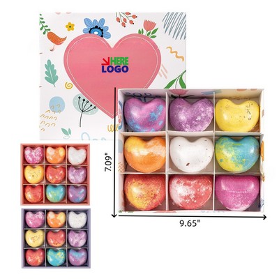 9pcs Bath Bombs Gift Set