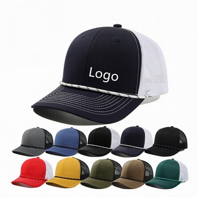 Retro Rope Trucker Cap