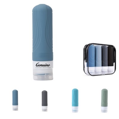 4 Pieces 3oz Travel Toiletry Bottle