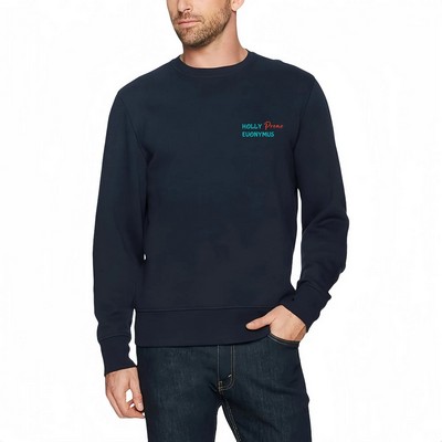 Unisex Fleece Round Neck Long-Sleeved Sweatshirt