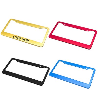 Metal License Plate Frame Cover 12.2" ×6.3"