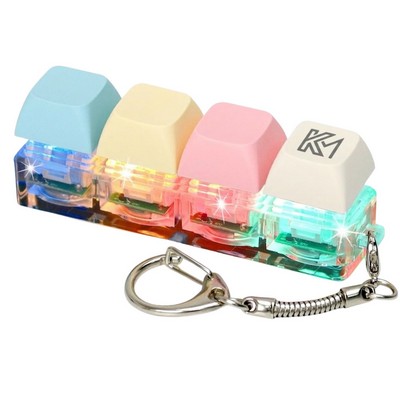 ABS Mechanical Fidget Keyboard With Illuminated Keys