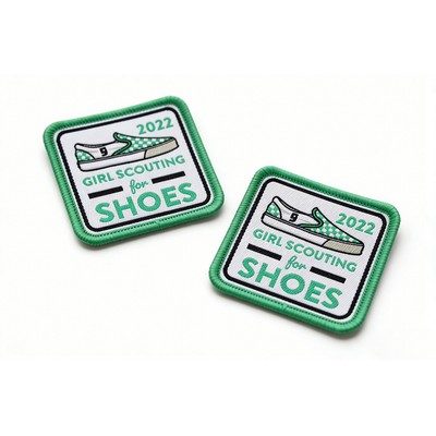 2" Custom Woven Patch for Hats & Apparel