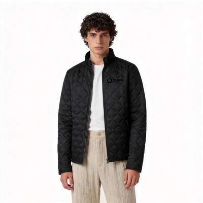Men's Lightweight Full Zip Quilted Jacket