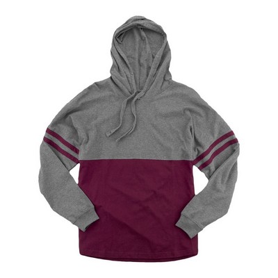 Boxercraft Women's Hooded Pom Pom Jersey T-Shirt - T18