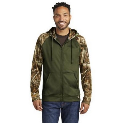 Russell Outdoors Realtree Performance Colorblock Full-Zip Hoodie