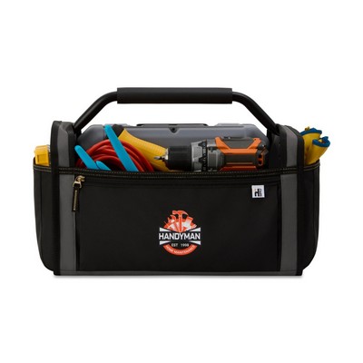 Heritage Supply Pro® Recycled rPET Open Top Tool Bag - Dark Grey
