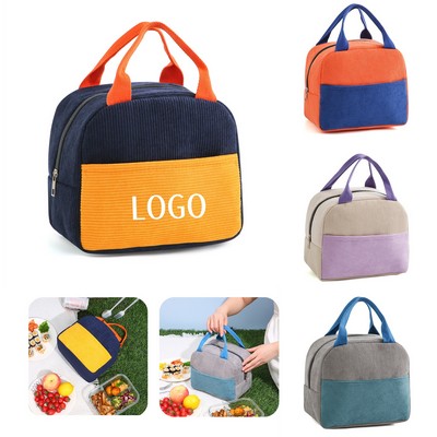Corduroy Lunch Bag