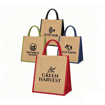 12x13" Jute Tote