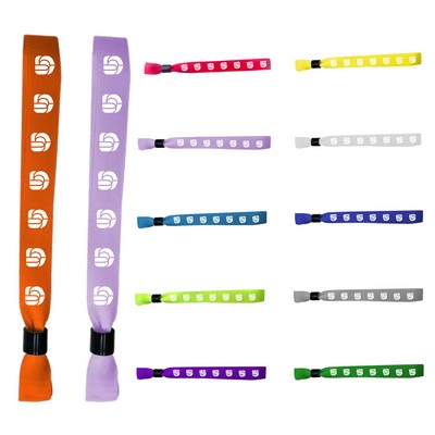 Polyester Fabric Event Wristband