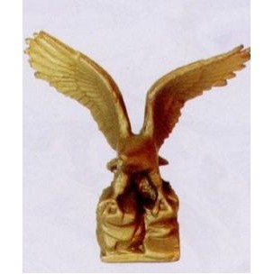 2" Sculptured 3-d Statue