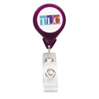 Tear Drop Badge Holders - Bulldog Clip