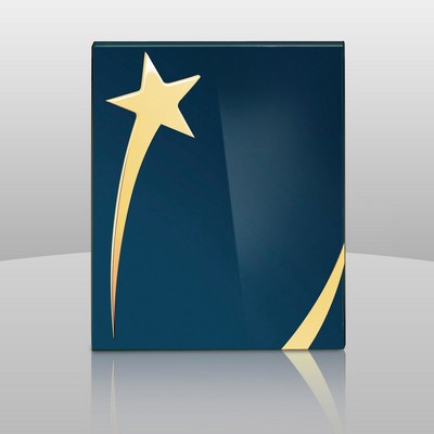 Shining Star Artistic Design Wall Plaque (10"x8"x1")