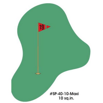 Golf Course Green Maxi Magnet (10 Square Inch)