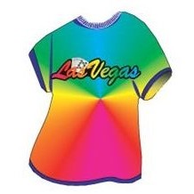 Las Vegas w/ Royal Flush T-Shirt Mighty Mini Magnet