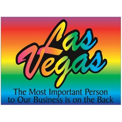 Las Vegas (Stacked) Photo Hand Mirror (2½"x3½")