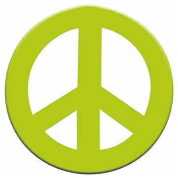 Peace Sign Maxi Magnet (10")
