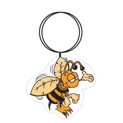 Bee Executive Key Chain w/Mirrored Back (8 Square Inch)