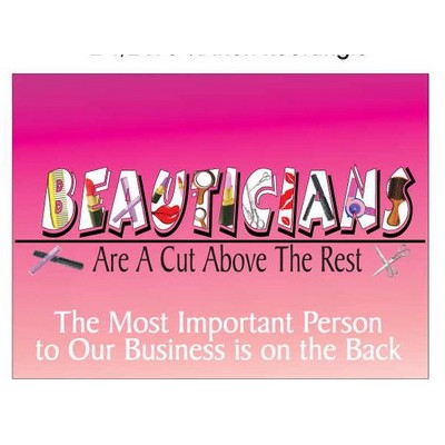 Beautician Slogan Rectangle Photo Hand Mirror (2½"x3½")