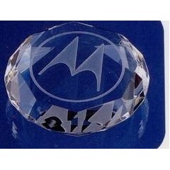Optical Crystal Octagon Paperweight