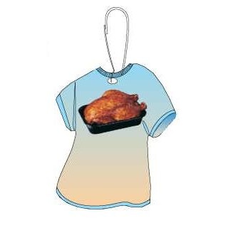 Chicken T-Shirt Zipper Pull