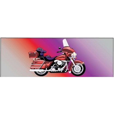 American Motorcycle Panoramic Metal Photo Magnet