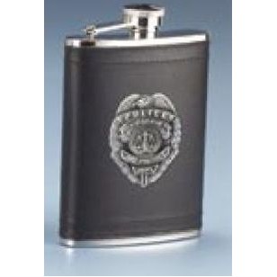 5" Police Flask