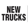 5 Panel Nylon Message Stack Flag - New Trucks (3'x12')