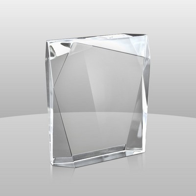 Jewel Bevel Award (4"x3"x1")