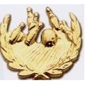 Stock Sports Lapel Pins (Bowling)