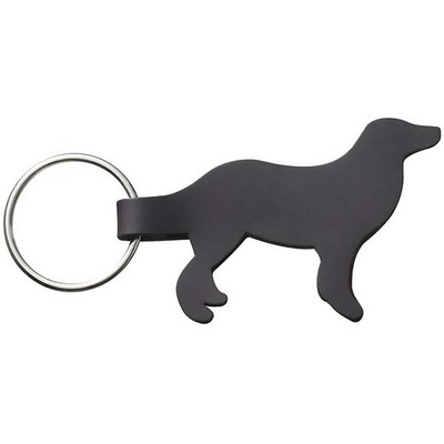 Top Grain Leather Dog Shaped Animal Collection Key Chain