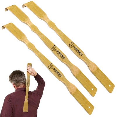 19" Bamboo Wooden Back Scratcher - Medical Health Promotions