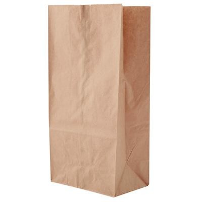 Natural Kraft SOS 12 Lb. Grocery Bag (7"x4 1/2"x14")